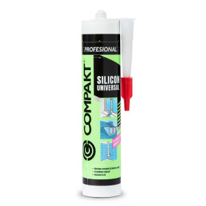 Silicon universal Compakt, transparent, interior / exterior 280 ml