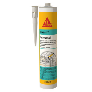 Silicon universal Sika Sikasil Universal, alb, interior / exterior, 280 ml