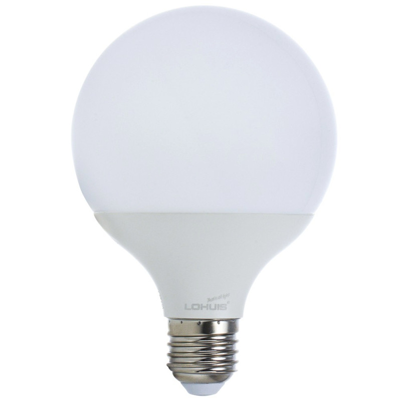 Bec LED Lohuis glob G95 E27 15W 1450lm lumina rece 6500 K