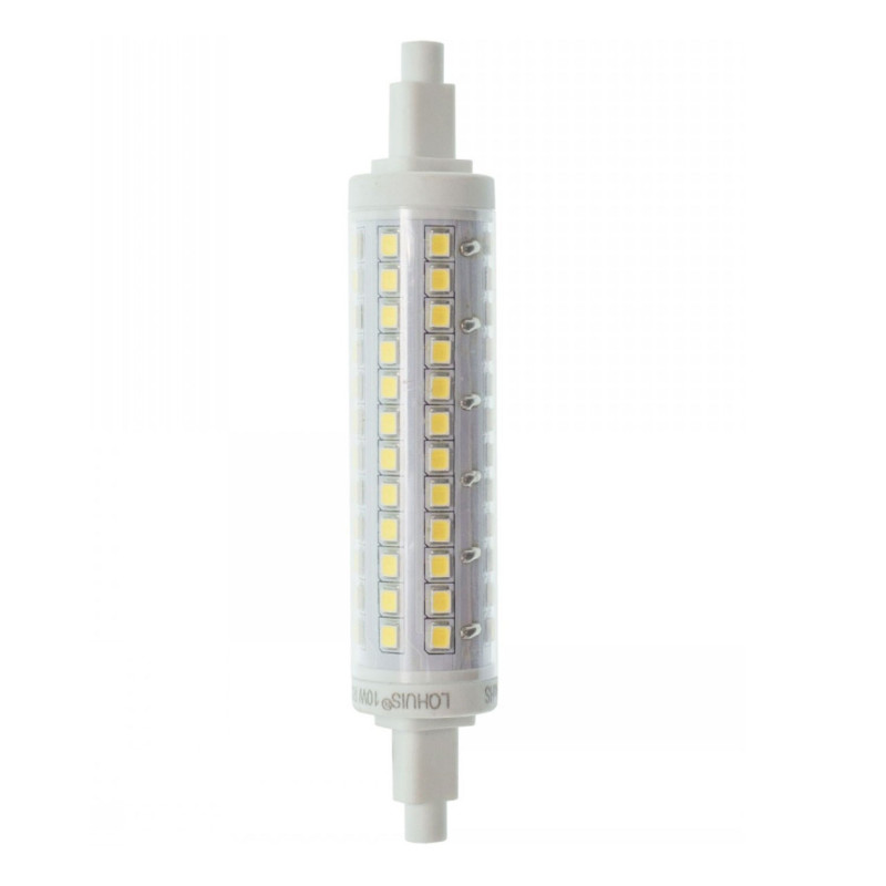 Bec LED Lohuis liniar J118 R7S 10W 1000lm lumina rece 6500 K