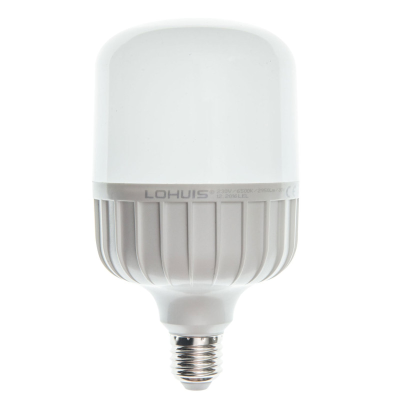 Bec LED Lohuis tubular T100 E27 30W 2950lm lumina rece 6500 K