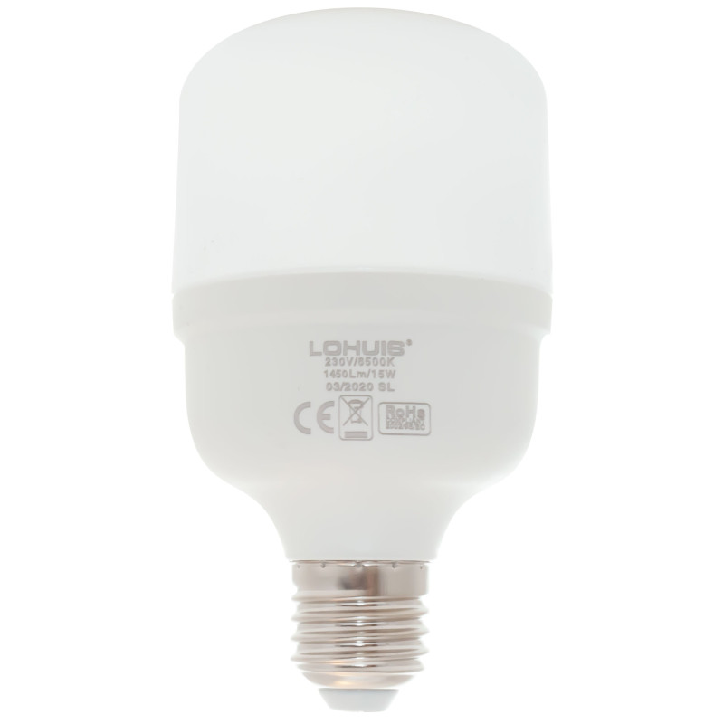 Bec LED Lohuis tubular T70 E27 15W 1450lm lumina rece 6500 K