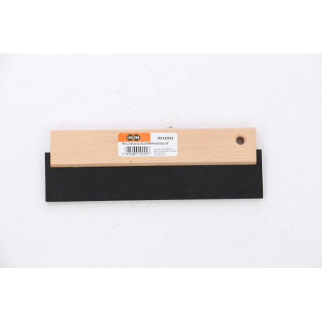 Spaclu cauciuc Holzer 544, 20 cm, cu maner de lemn