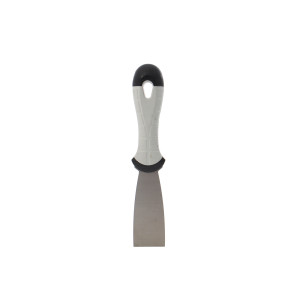 Spaclu inox Holzer 575, 4 cm, cu maner de cauciuc