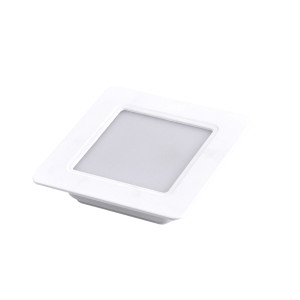 Spot LED incastrat Hoff, 5W, lumina neutra, alb, 95 x 95 mm