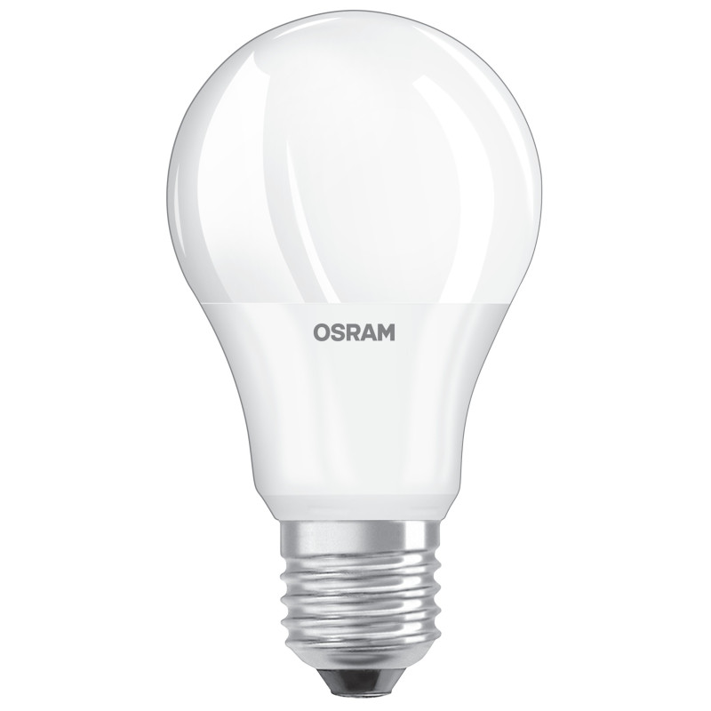 Bec LED Osram clasic mat A60 E27 8.8W 806lm lumina calda 2700 K, cu senzor lumina