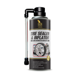 Spray auto Kraftmann, pentru umflat si reparat anvelope, 450 ml