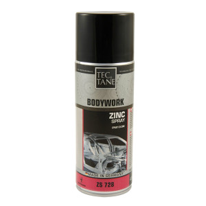 Spray cu zinc, Tectane Bodywork, argintiu, interior / exterior, 400 ml