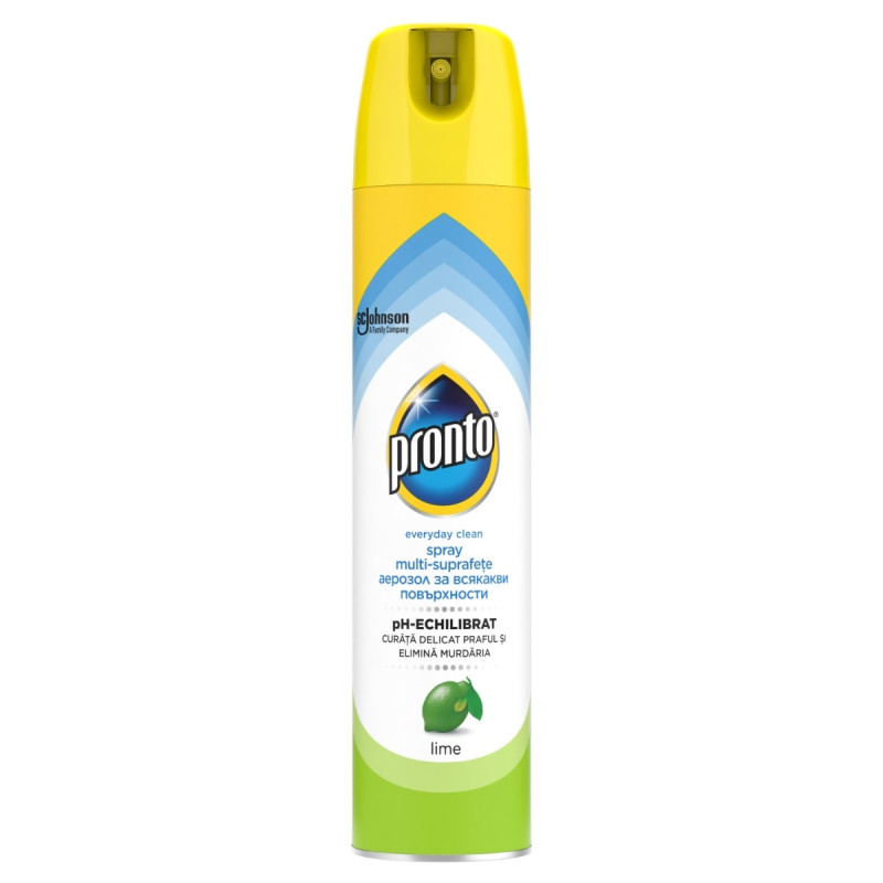 Spray curatare mobila multi-suprafete Pronto, lime, 300 ml