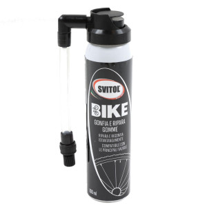 Spray pentru reparat si umflat anvelope biciclete, Svitol, 100 ml