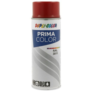 Spray vopsea acrilica Dupli-Color Prima Color, interior / exterior, maro roscat RAL3011, 400 ml