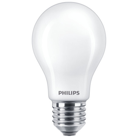 Bec LED Philips clasic A60 E27 5.9W 806lm lumina calda 2200-2700 K, dimabil
