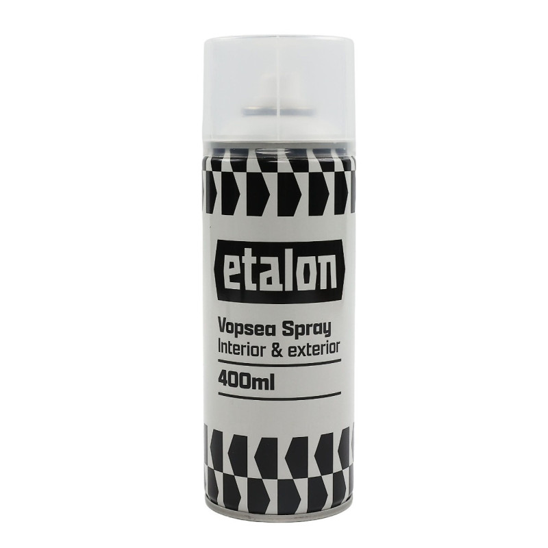 Spray vopsea, Etalon, alb lucios RAL 9003, interior / exterior, 400 ml
