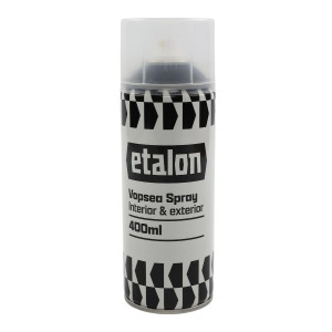 Spray vopsea, Etalon, negru mat RAL 9005, interior / exterior, 400 ml