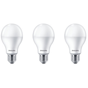 Bec LED Philips clasic A67 E27 13W 1521lm lumina neutra 4000 K - 3 buc