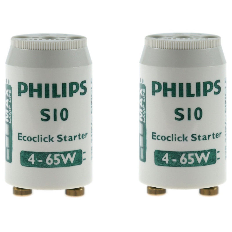 Starter S10 Ecoclick, 4 - 65W Philips - 2 buc