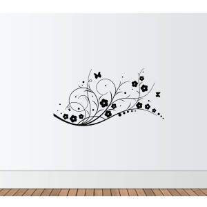 Sticker decorativ perete, living, Decorativ 1, PT3002 TR, 50 x 70 cm