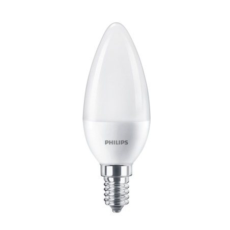 Bec LED Philips lumanare B38 E14 7W 806lm lumina neutra 4000 K