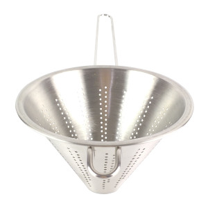 Strecurator conic cu maner, Kasemi, inox, D 14 cm