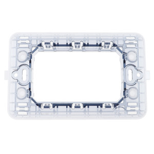 Suport Bticino Matix S503SAE, 3 module sau 1 modul centrat, pentru rama priza / intrerupator