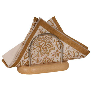 Suport bucatarie, pentru servetele, lemn, 13 x 6 x 10 cm