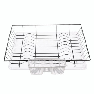 Suport bucatarie, pentru vase, KB003 C, otel, gri, 49 x 32 x 9 cm