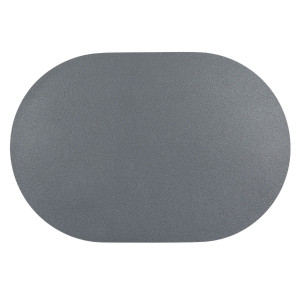 Suport farfurie masa, FL-11, 30 x 45 cm, PVC + PET, gri