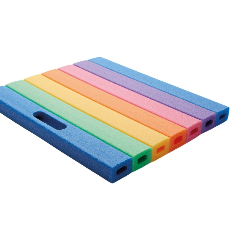 Suport genunchi pentru gradina, Comfy Pad, spuma, multicolor, 35 x 30 x 3 cm
