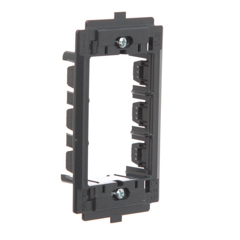 Suport pentru sistemul de rame Gewiss System GW24201-1PG, 3 module