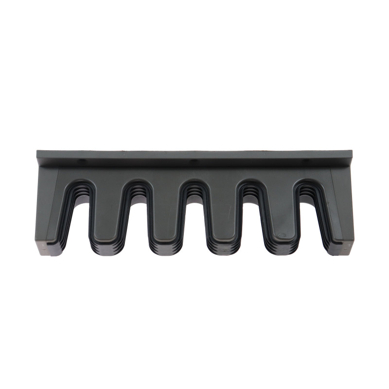 Suport pentru unelte de gradina IWN1-405U, plastic, gri antracit, 31 x 7 cm