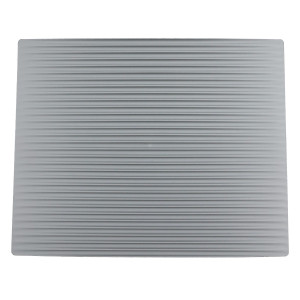 Suport pentru uscare vesela 1104174, elastomer, gri, 39 x 31 x 0.8 cm