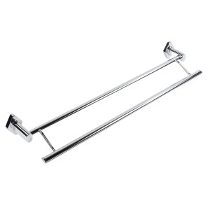 Suport prosop baie Kadda Levy 33848, tip bara, cu doua brate, 60 cm
