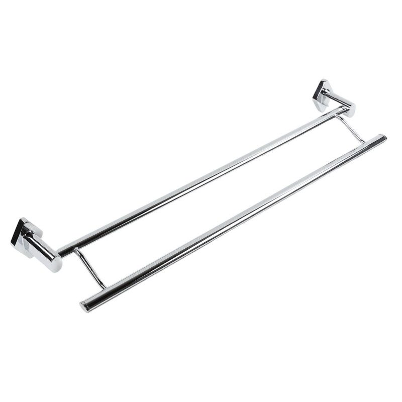 Suport prosop baie Kadda Levy 33848, tip bara, cu doua brate, 60 cm
