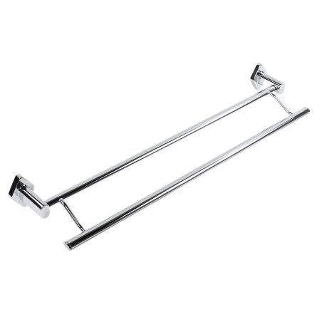 Suport prosop baie Kadda Levy 33848, tip bara, cu doua brate, 60 cm