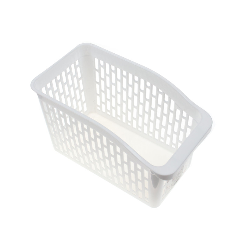 Suport tacamuri pentru dulap / frigider, Jumbo, plastic, alb, 26 x 15.5 x 17 cm