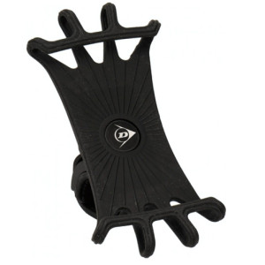 Suport telefon, pentru bicicleta Dunlop, cu prindere pe ghidon, negru