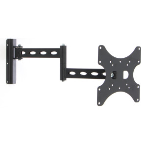 Suport TV LCD / LED, pe perete, SerEnd LCD H-480, reglabil, 25 - 82 cm, 40 kg, negru