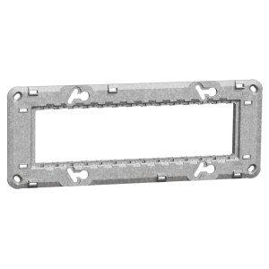 Suport zamac Schneider Electric Noua Unica NU7107_DM, 7 module, pentru rama priza / intrerupator