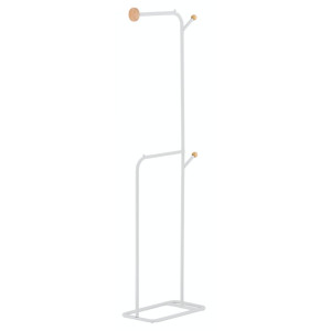 Suport / stander haine LS157A cu bara umerase, metal, 48 x 28 x 174.5 cm