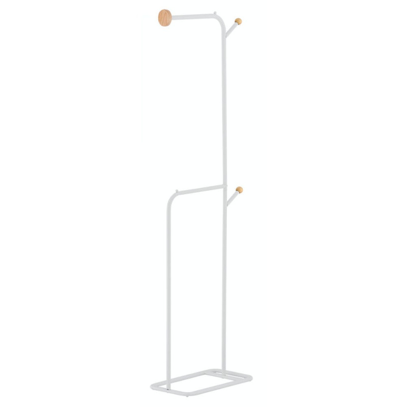 Suport / stander haine LS157A cu bara umerase, metal, 48 x 28 x 174.5 cm