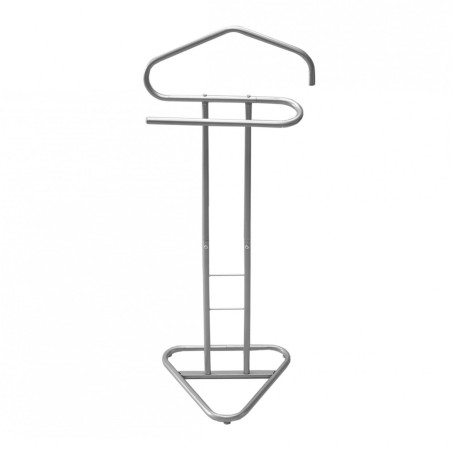 Suport / stander haine ST23001 cu 2 agatatori, metal, 47 x 38 x 110 cm