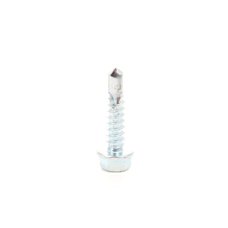 Surub autoforant, cu cap hexagonal, din otel, 5.5 x 25 mm
