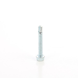 Surub autoforant, cu cap hexagonal, din otel, DIN 7504 K, 5.5 x 38 mm