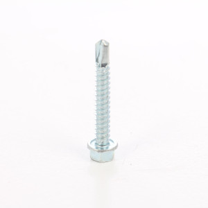 Surub autoforant, cu cap hexagonal, din otel, DIN 7504 K, 6.3 x 32 mm