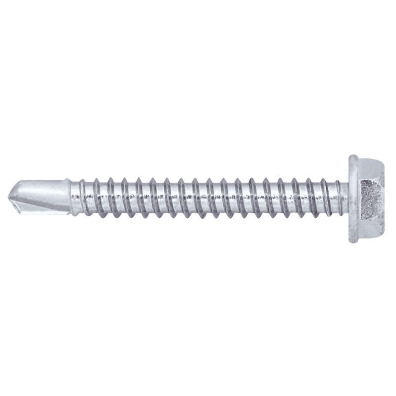 Surub autoforant, cu cap hexagonal, Hex 7, Friulsider TE, din otel, DIN 7504 K, 4.2 x 22 mm