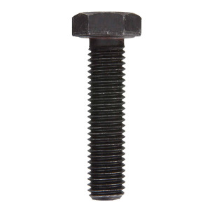 Surub cu cap hexagonal, filetat complet, otel, DIN 933-10.9, oxid negru, M10 x 35 mm