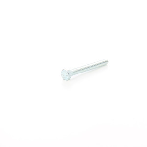 Surub cu cap hexagonal, filetat complet, otel, zincat alb, DIN933-8.8, M8 x 100 mm