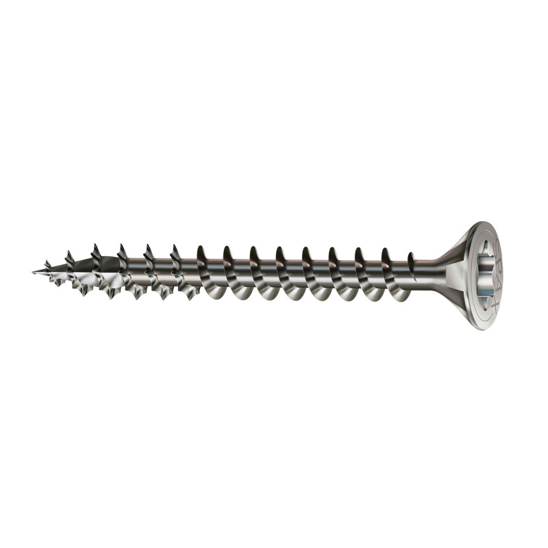 Surub pentru lemn, autofiletant, din inox, cu cap inecat, Spax, amprenta T-STAR plus, 5 x 60 mm