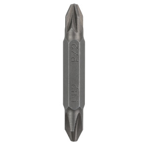 Bit dublu pentru insurubare, Bosch, PZ 2 - PH 2, 45 mm