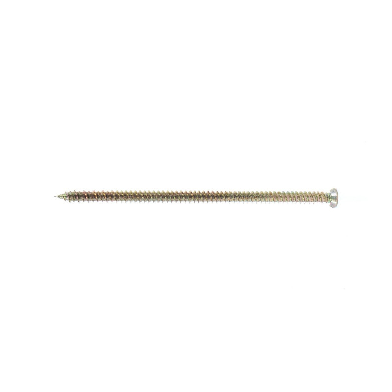 Surub pentru usa / fereastra, amprenta Torx, din otel, zincat galben, 7.5 x 162 mm